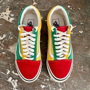 Vans Old Skool 36 DX Sneakers 'Red Emerald Yellow’ W8/M6.5